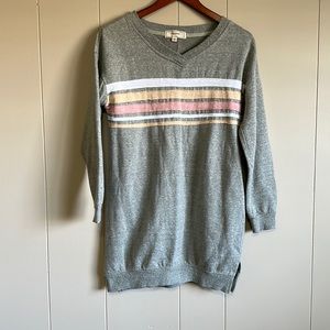 Sage Green Sweatshirt Dress